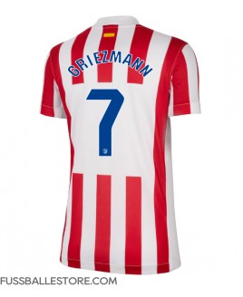Günstige Atletico Madrid Antoine Griezmann #7 Heimtrikot Damen 2025-26 Kurzarm